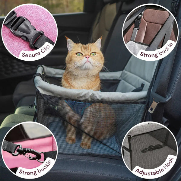Cozy Cat Car Seat Comfort