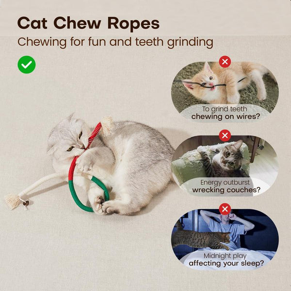 Catnip Chew Rope Fun