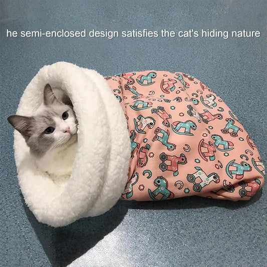 Cozy Cat Snuggle Sack