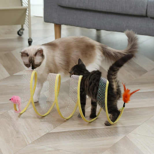 CattyCoil Fun Tunnel Toy