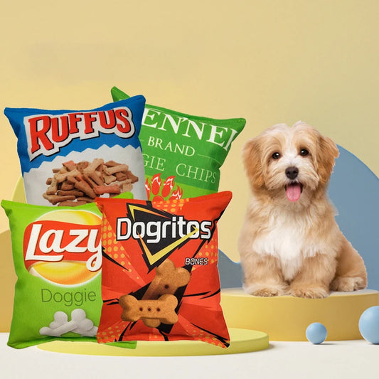 Crunchy Squeak Dog Toys