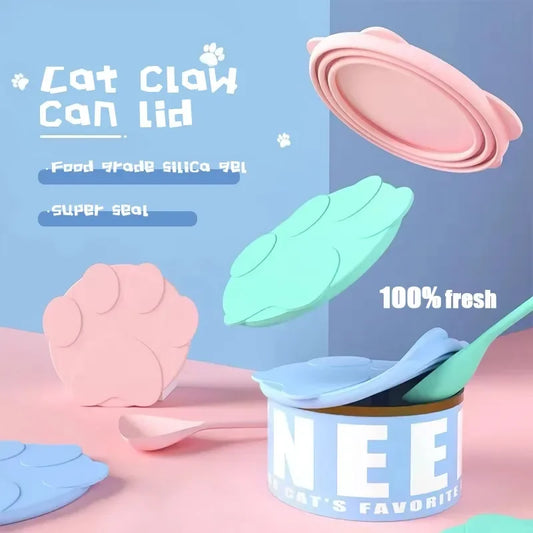 Silicone Pet Food Lids