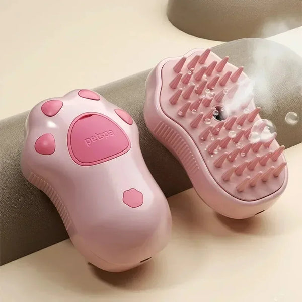 Pet Steam Grooming Brush