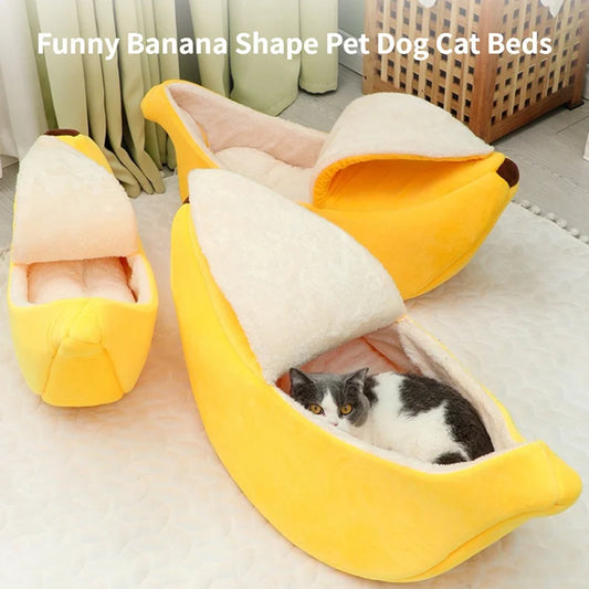 Cozy Banana Pet Bed